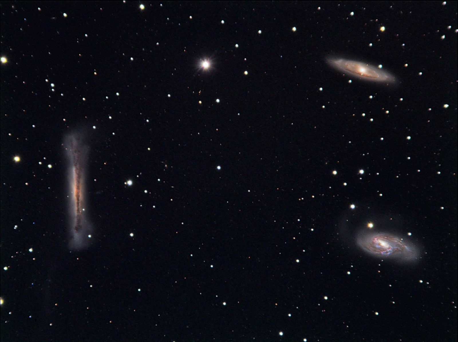 M65, M66 and NGC 3628