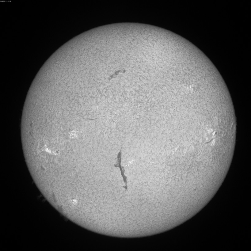 2015 Sept. 23 Sun - 6th day of a huge filament