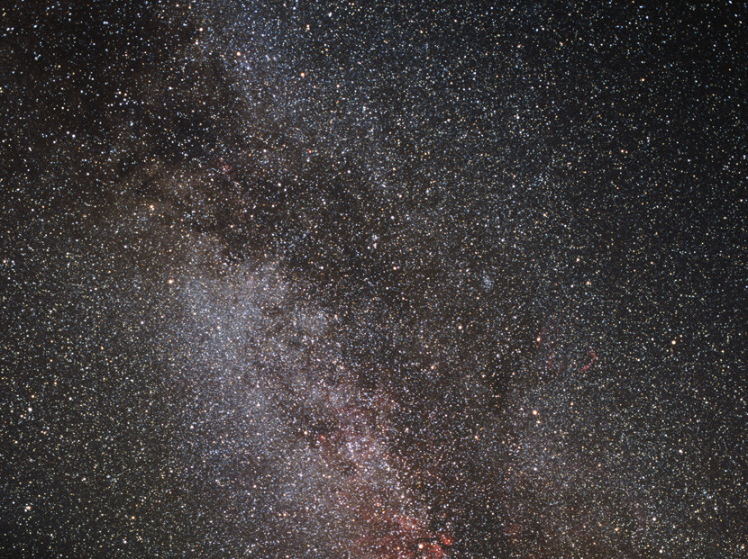 Cygus area of our milky way