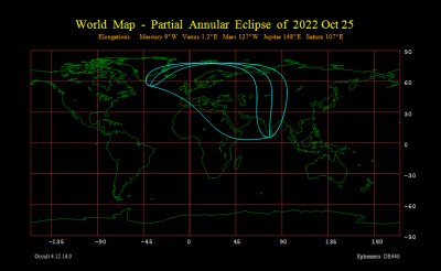 Partial Annular Eclipse of 2022 Oct 25 - World map.png