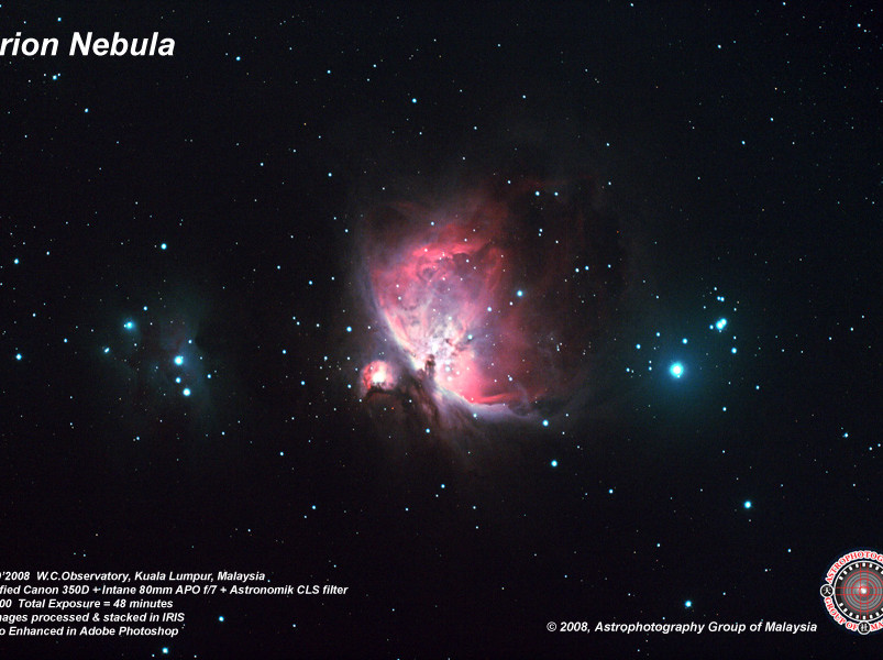 猎户座星云（M42区域）更新版