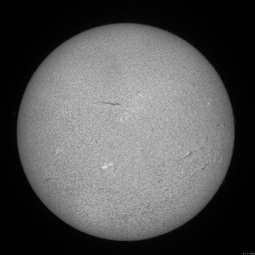 2015 September 10 Sun - mass dispersion of a small prominence