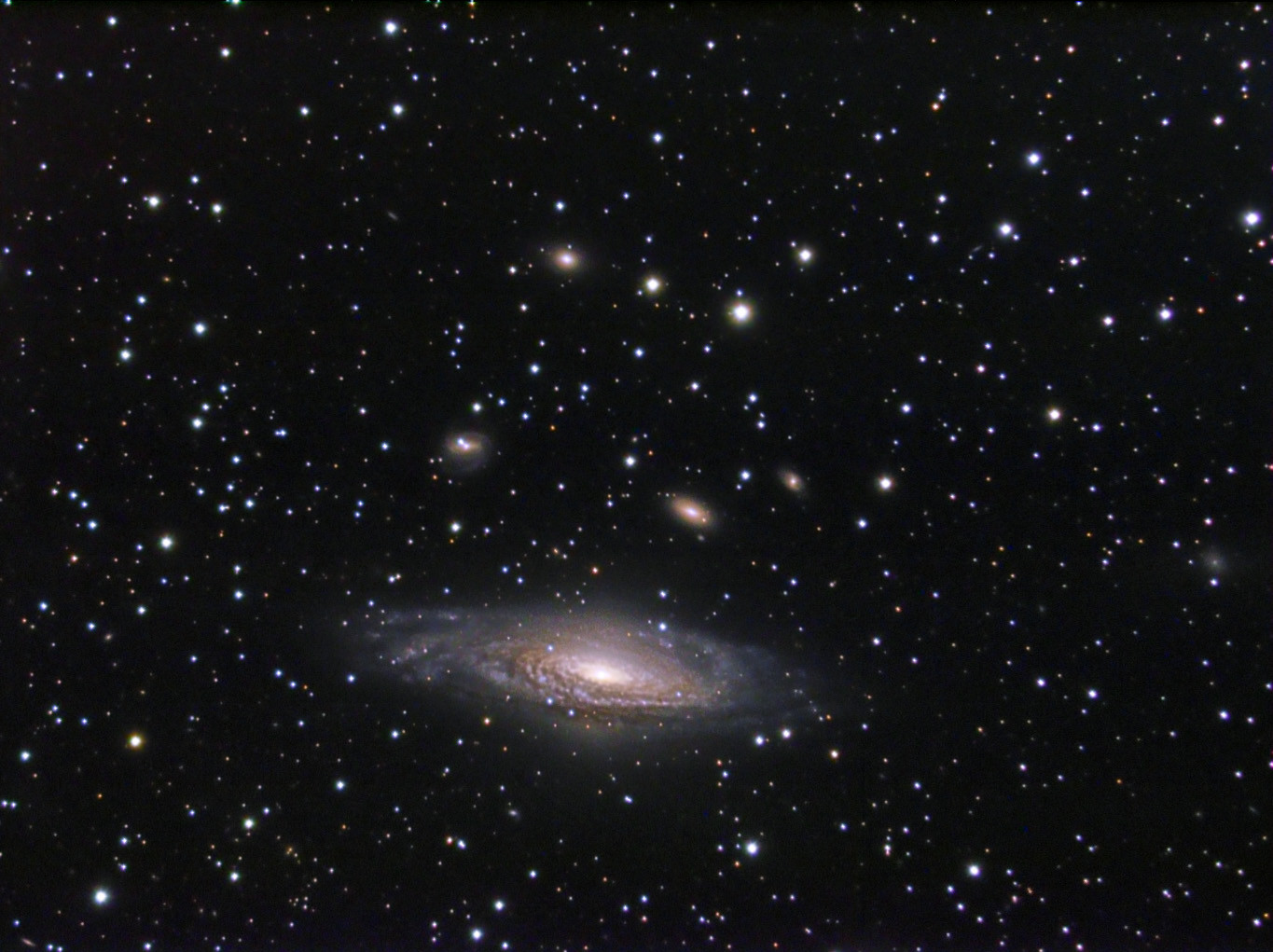 NGC7331在內蒙拍攝