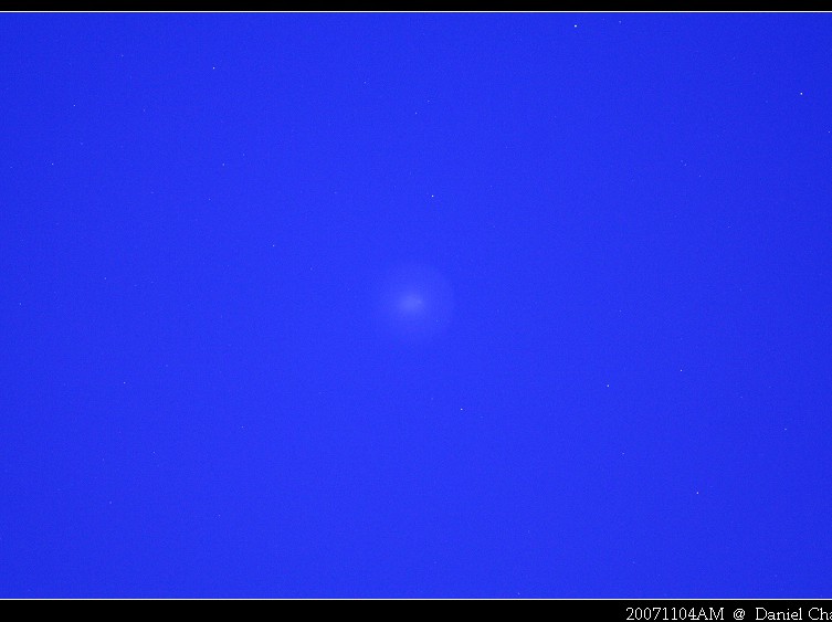 20071104早上的17P彗星