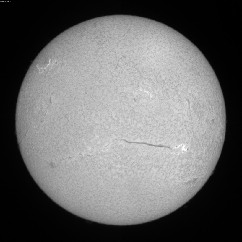 2015 Feb 10 Sun - huge filament