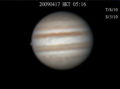 2009年第一張木星